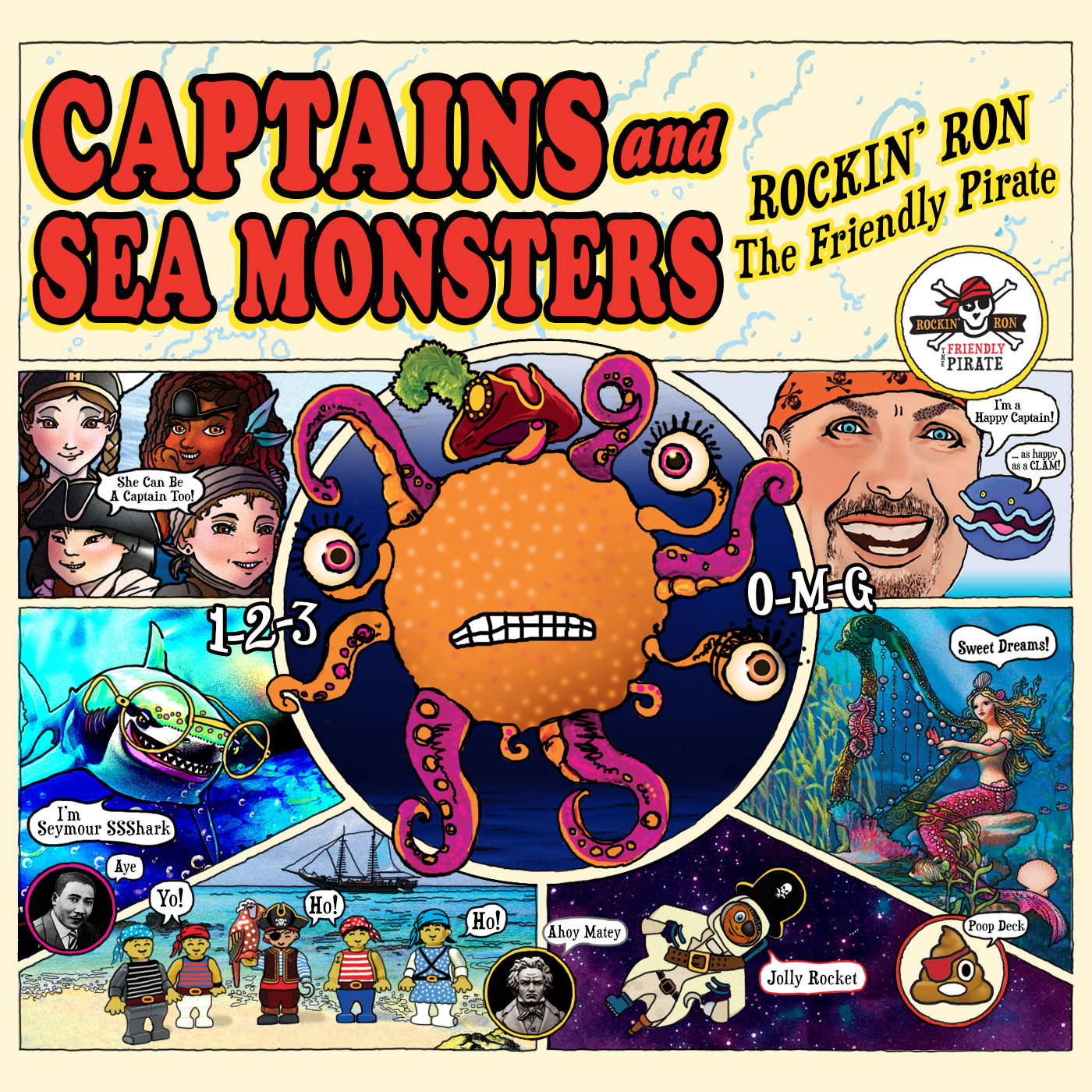 Captains and Sea Monsters CD BABY Captains and Sea Monsters