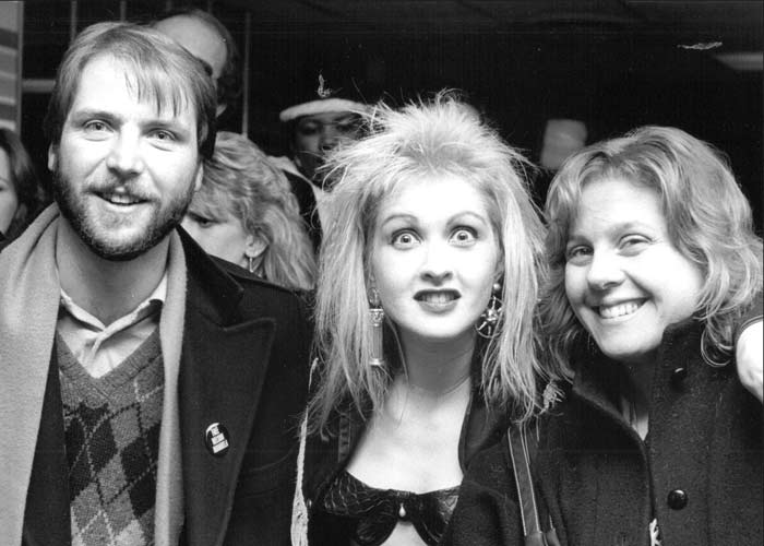 Rockin Ron, Cyndi Lauper and April
