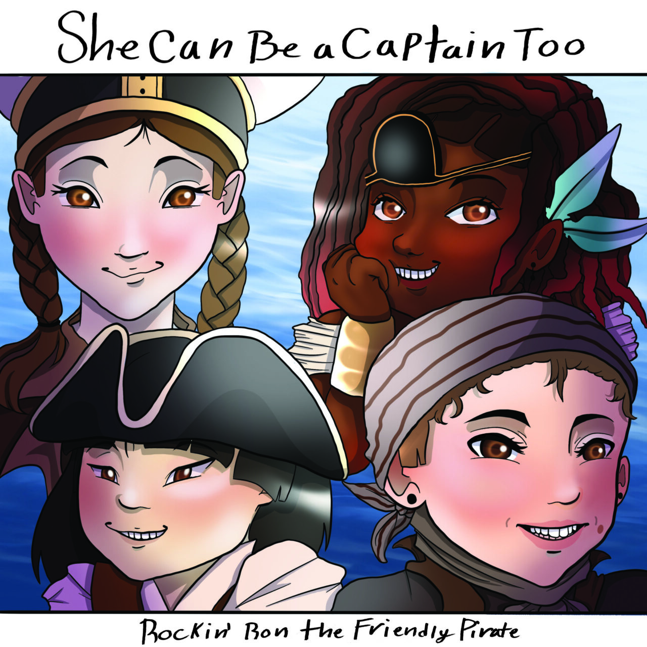 She Can Be a Captain Too Art